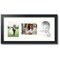 ArtToFrames Collage Photo Picture Frame with 3 - 5x7 inch Openings, Framed in Black with Over 62 Mat Color Options and Plexi Glass (CSM-3926-114)